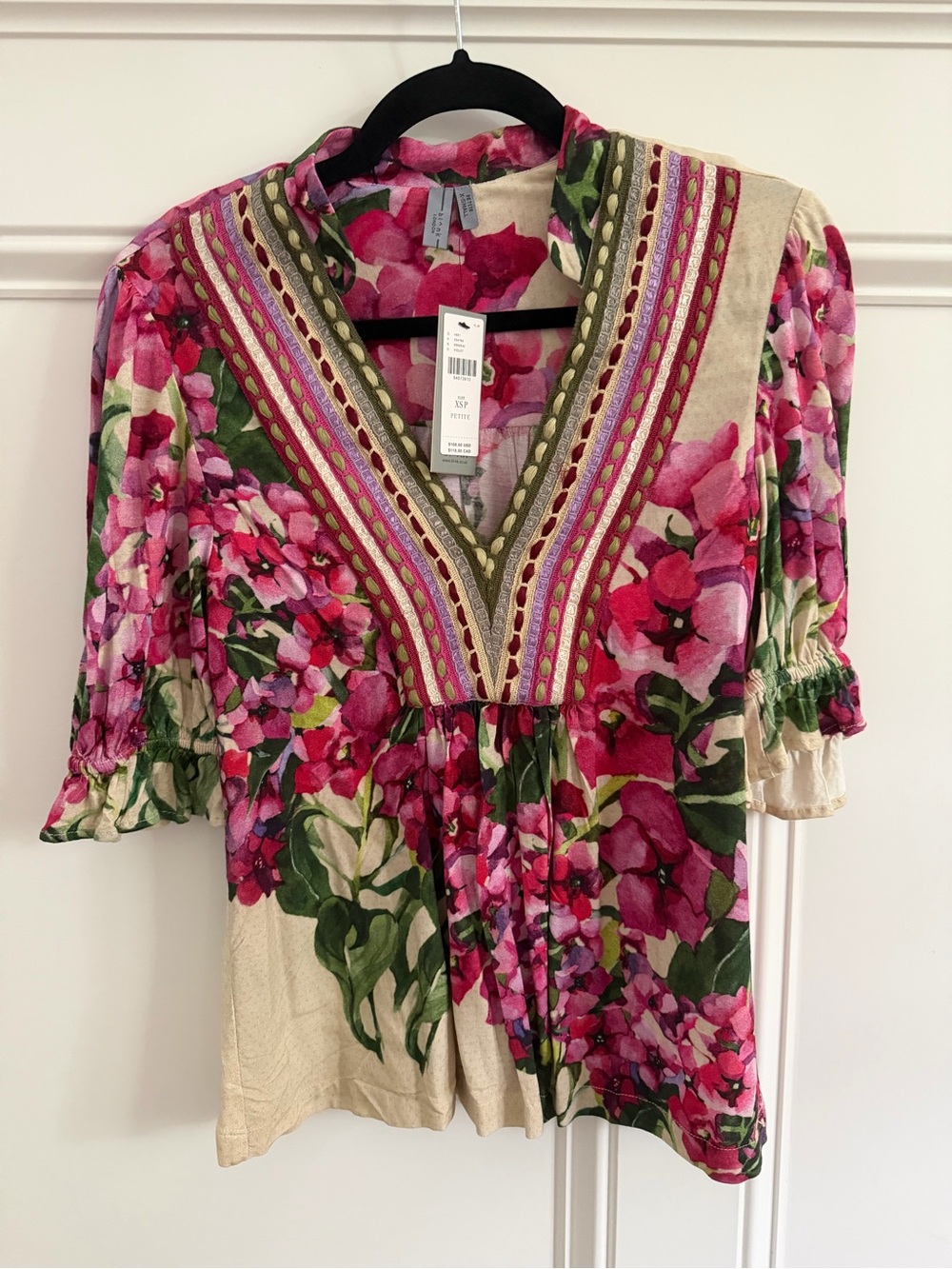 New Anthropologie Bl-nk Stephanie Top